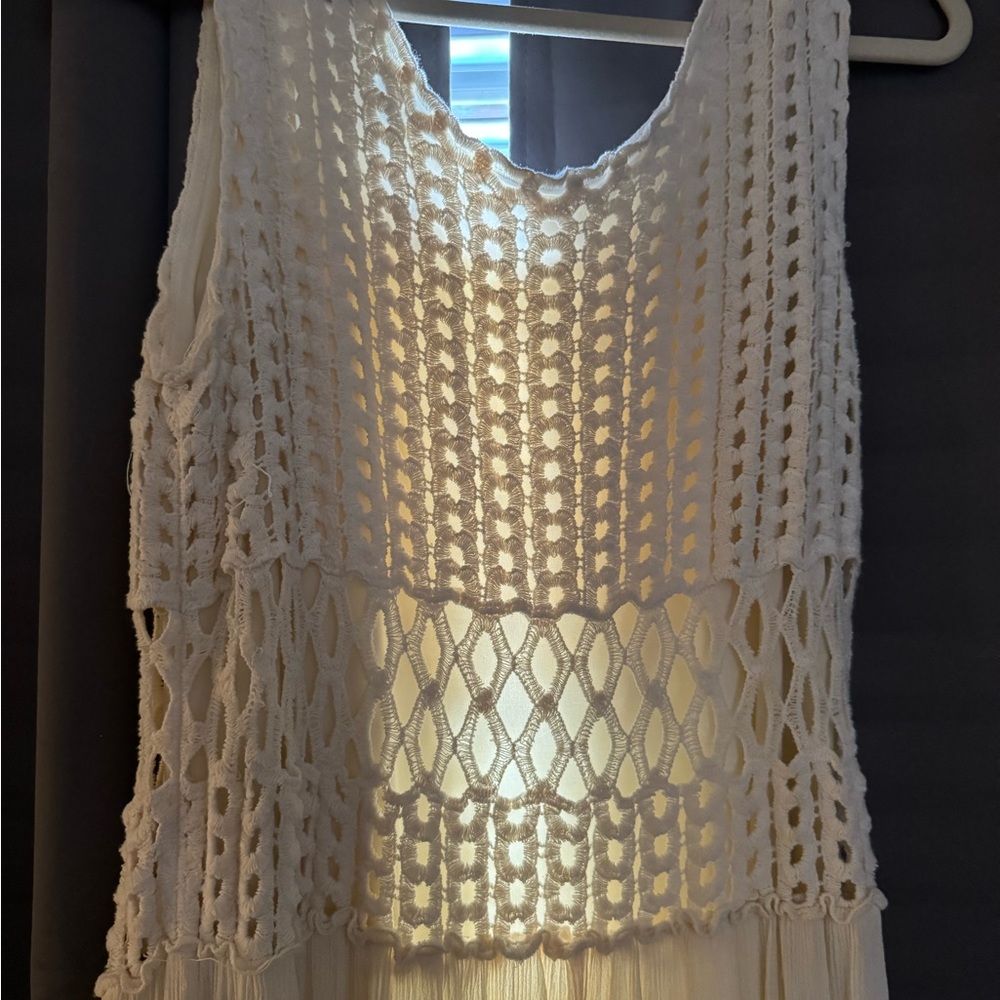 Beautiful long dress.